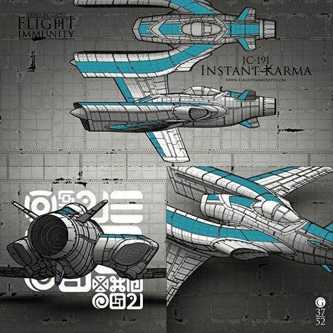 NEW RENDER: JC-191 Instant Karma in “G” series.
.
.
<<< swipe to see more <<<
.
.
#flightimmunity #conceptart #cyberpunk #sciencefiction #scifi #scifiart #3dart #3dmodeling #spaceship #machinery #vehicle #illustration #lineart #digitalart #design #hardsurface #render #industrialdesign #instaart