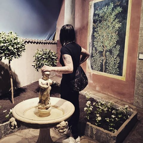 Looks like #garden #eden #paradise #fountain #scenery #art #plastic #picture #sky #plants #floor #stones #magdeburg #buga #jahrtausendturm #century #history #science