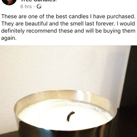 A great review left this morning by one of our customers!!🤗www.baytreecandles.co.uk
#baytreecandles
#handmade
#soywaxcandles
#cleanburn
#paraffinfree
#100%soy
#lincolnshirebusiness
#smallbusiness
#shoplocal
#homeinteriors
#lovecandles
#homefragrance
#luxurycandles
#handmadecandles #homeinspo  #luxuryhomedecor #homefragrance #homeinterior
