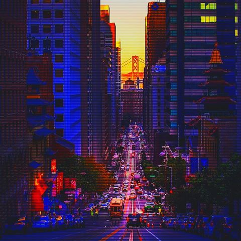 I had a dream.
#asthetic #80s#firstpost #vaporwave#road#cars#buildings#purple