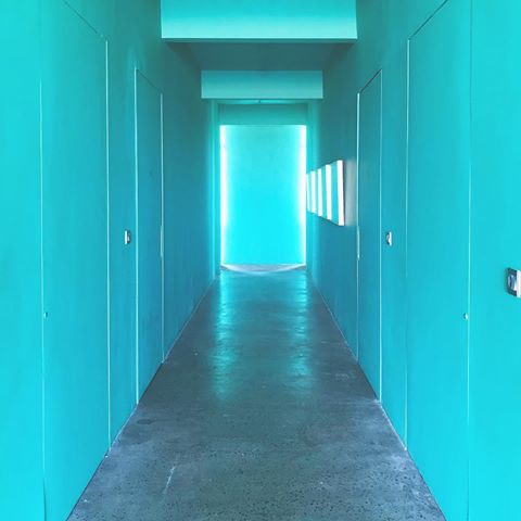 Which room would you walk into at the @the.slow ?
.
.
.
.
#bali #indonesia #canggu #canggubali #theslow #hallway #aqua