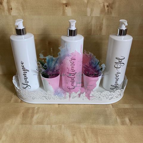 Weekend Special Any 3 bottles for £12 or any 4 bottles for £15 including postage plus you only pay postage once! So first lot is £12 and any additional lots are £9. No discount can be used on these. They are also mix and match so you can choose from black 500ml or 250ml or white 500ml or 250ml. All must have gloss silver pumps. Wording will be in the font shown. #localbusiness #smallbusiness #modernbathroom #modernhomes #pumpbottles #bathroom #hinch #hinching #hincharmy #atb #hincher #mrshinchhome #hinchyourselfhappy #hinchers #kitchen #organised #mariekondo #mariekondomethod
