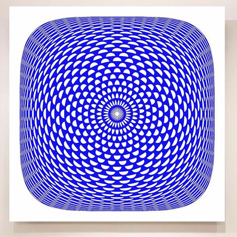 White Star Blue Vibration by#JohnZoller acrylic on canvas  48 x 48 inches 2019  #contemporaryart #modernart #art #contemporarypainting #artblog #artgallery #artcollector #artadvisor #artgallerynyc #nyc #nycart #losangeles #laart #interiordesign #fashion #fashionista #hautecouture #chanel #hermes #luxurylifestyle #luxury #galerieperrotin #olivercolegallery #amsterdam #miami #miamibeach #elledecor #hongkong #dallasdesigndistrict