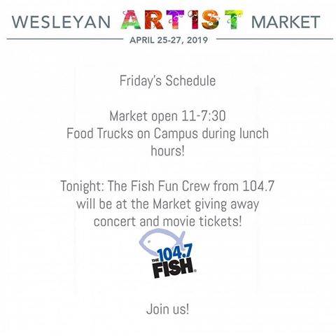 Here is Friday’s schedule for the Market. We are off to a great start last night, fun and vibrant event. A feast for your eyes with all the beautiful artwork! 
Stop by to say hi! I’m in booth #134
#wesleyanartistmarket #homeinterior #artforyourhome #createeveryday #atlantaartist #atlantaartistmarket #wesleyanartistmarket