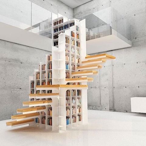 #archdesigndaily
Staircase with an integrated library by Design + Weld
----------------------------------------------
Follow @arch.design.daily for more...
Tag a friend who would like this!🙂
----------------------------------------------