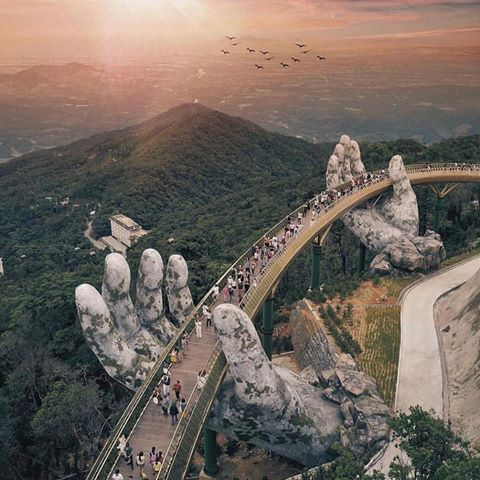 Golden Bridge in Vietnam has taken tourist photos to another level! 📸📸
Would you like to visit this beautiful place?
🇻🇳🇻🇳
Let us know in the comments...
#travelblog #travelbloggers #traveladventures #travelstories #traveltips #travel #travelgram #instatravel #traveling #travelphotography #traveler #travelingram #igtravel #instatraveling #traveltheworld #traveladdict #travelpics #igtraveler #borntotravel #travelawesome #ilovetravelling #travelcommunity #iamatraveller #travelstribe #welivetotravel
