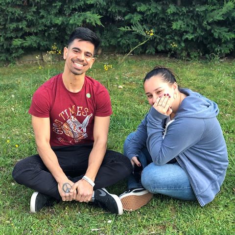 Happiness is smiling with @shannon_24fit 😬
Thanks for being there my pins partner 💎 😘
#fitbuddies #fitlife #happiness #smile #light #eyes #wind #garden #toulouse