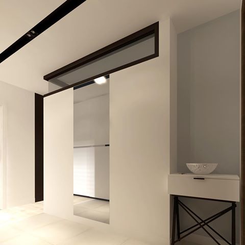 Małe mieszkanko dla dwóch osób #ciochon_studio #interiordesign #design #interior #interiordesigner #designing #homedecor #decoration #decor #wnetrza #projektowaniewnetrz #project #interior_and_living #interiors #interiorforyou #interior2you #wnetrzazesmakiem #3dsmax #3dsmaxvray #white #black