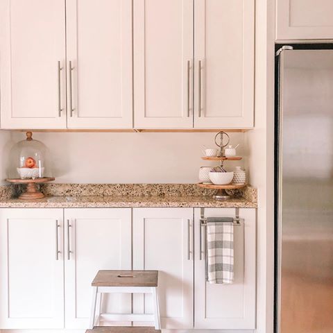 Hi, my honeys!  There’s just something about a clean kitchen on a Sunday! Thank you for voting in my story poll today about my new preset.  I think the blush tones really fit my cheery aesthetic, so I think I’ll be using it from now on!  What’s a preset?  It’s like a filter you put on all your photos using the @lightroom mobile app!  It gives your feed a more cohesive look!  For those of you fellow bloggers out there, if you’re not already using a preset, I’d give one a try!  I purchase all of mine off @etsy but some of your favorite home accounts like @thebloomingnest and @lizmariegalvan have their own presets you can purchase!  It’s a double win because it supports your favorite blogger and achieves the look you want on your photos!  Just a helpful tip for y’all today!  Have a wonderful day!  Hugs!