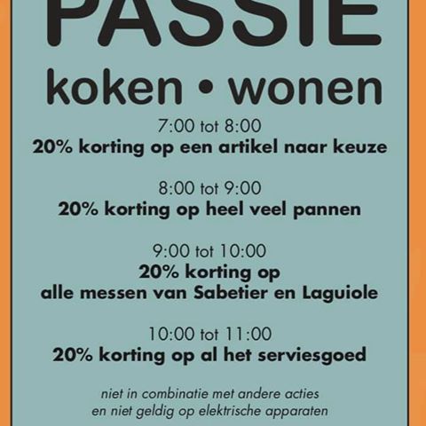 Koningsdag! 🤴👸👑👑Passie Soest:
🍴Koken en Wonen
📍Soesterbergsestraat 43
💻 www.passie-thuis.nl
📞 035-6025388
#passiesoest #koken #soest#lekkerkoken#lekkereten#gezondeten#raspen#gezond#snijden#stoofschotel#vlees#kokenzonderpakjes#healtyfood#lifestyle#design#food#gezond#roerbakken#sudderen#vlees#groenten#healtyfood#lifestyle#stelton#keukendesign#keuken#stoer#strak#industrieelwonen#industrieel#scandinavischwonen#scandinaviandesign#stelton#brood#ontbijt
