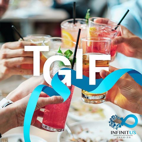 Happy #Friday to those who hustle like it's Monday! Don't forget that it's important to have a balance in your life between work and play. A friendly reminder from #InfinitUs. #TGIF