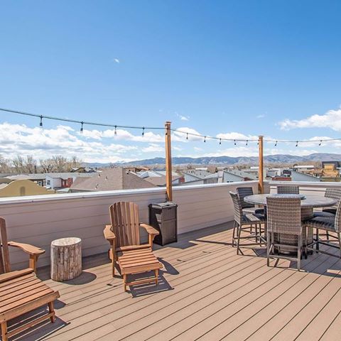 Check out the foothill views from this townhome rooftop in Old Town!
.
.
.