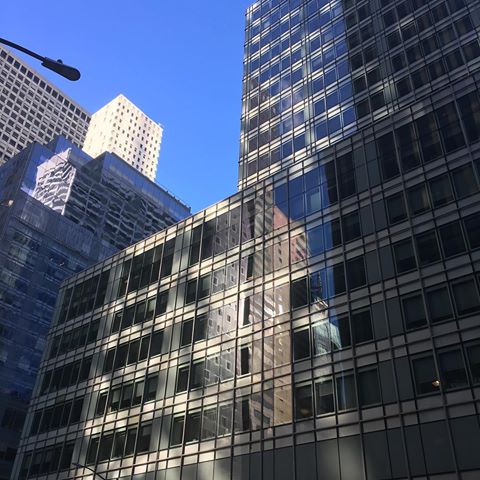 #architecture #buildings #windows #windowglass #reflection #shades #shadow #manhattan #newyork #nyc #ny