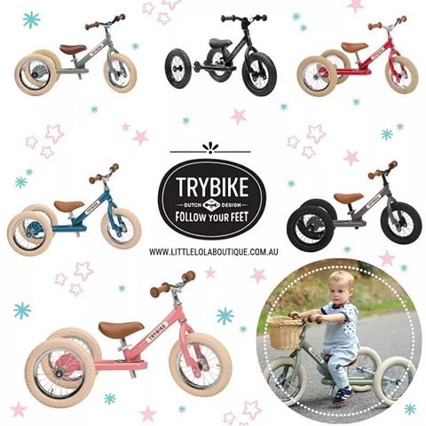 {JUST RELEASED} TryBike is NOW available at Little Lola Boutique and we are SO EXCITED, with 6 amazing colours to choose from this 2-in-1 tricycle balance bike makes learning so much fun!
________________________
SHOP the Trybike for the first time at Little Lola via the link in our bio. **If you want us to stay in your feeds let us know below what colour you would choose? I just adore the green.
.
.
.
.
.
#kidsbedroom #woodentoys #barnrumsinspo #interior123 #interior125 #interior444 #interior4you #barnrumsinspo #interiorinspo #interiorinspiration #grimms #interiorstyling #barnerom #picoftheday #interiorandhome #woodentoys #inspiration #home #homedesign #homedeco #interiorforinspo #homeinterior #homeinspiration #homedecor #kidsinterior #interior125 #designinterior #interiordecorating #interiorstyle #interior2you #trybike