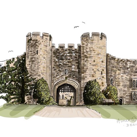 Pretty venues are a joy to illustrate 🏰 🌿 Ink, colour and then options of pencil effects or foil finishes - the possibilities are endless 💛
• For your wedding stationery • First year anniversary • Present for a loved one (could be their home or a favourite place) 
Get in touch if any of the above tickle your fancy.
•
Current diary updates 📒 : Booking October onwards with limited space 📒 3 month lead time is ideal to get in touch 💛
•
•
•
#venueillustration #castle #amberlycastle #custom #bespokedesign #customdesign #weddingstationer #weddingpaper #savethedate #illustrator #architecture #fairytailwedding #memories #artowork #artprint #1styear #anniversary #present #giftideas #presentideas #anniversarypresent #digitalart #summerwedding