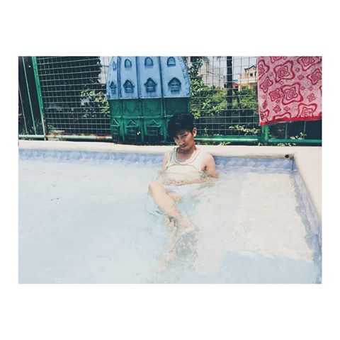 This life is a swimming pool. You dive into the water, but you can’t see how deep it is. 🌊🌊 #summertime #hothothot #poolside #instapic #vsco